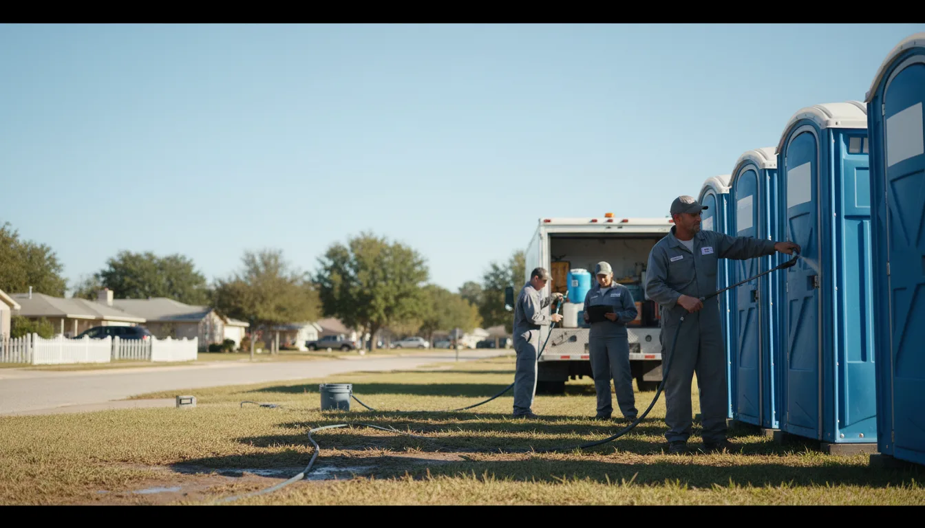Long-Term Portable Toilet Rental in Humboldt, KS near me